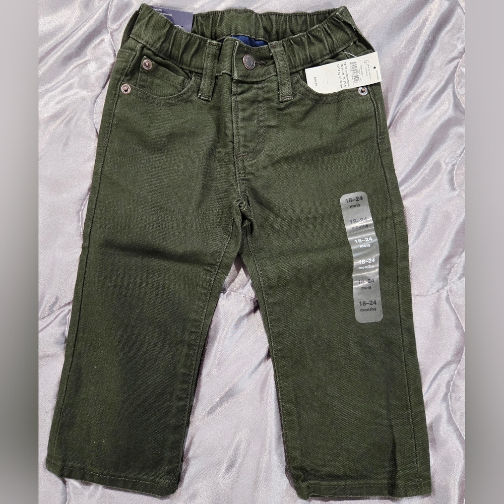 NWT - GAP Kids Olive Green Pants